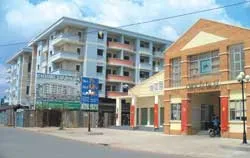 Phối cảnh chung cư Da Sà Bình Tân từ góc nhìn tổng thể