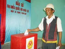 Đồng bào các dân tộc với ngày bầu cử Quốc hội 20 - 5 ảnh 7