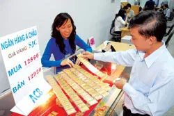 ACB mở sàn giao dịch vàng đầu tiên ở Việt Nam