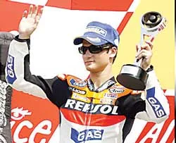 Tay đua Honda giành vị trí thứ 3 trong bảng xếp hạng