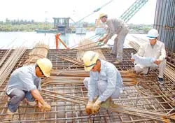 Cuối tháng 9-2007: Hợp long cầu Tân An