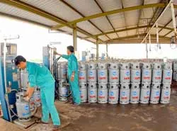 Đã có gas an toàn