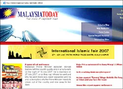 Malaysia: Cảnh cáo các blogger