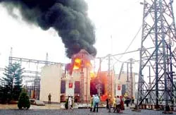 Cháy trạm biến áp 500KV Đà Nẵng: Toàn miền Trung mất điện