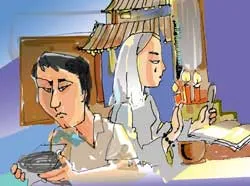 Mái tóc thề