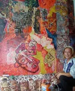 Lạ thường... họa sĩ Hoàng Anh