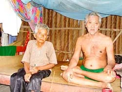 Bà già nuôi chồng, con liệt giường