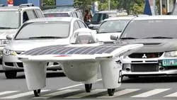 Xe năng lượng mặt trời của Philippines