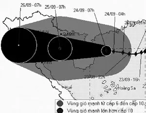 10g hôm nay: Bão số 4 ở vùng biển phía Đông đảo Hải Nam
