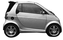 Smart Fortwo- chiếc ô tô "bé"... mà ngon