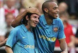 Henry ngưỡng mộ Messi ảnh 1