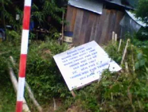 Một khẩu hiệu bị...say xỉn