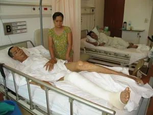 Một nạn nhân trong vụ sập nhịp dẫn cầu Cần Thơ chưa nhận được tiền cứu trợ
