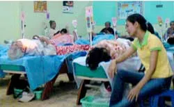 Giường massage không thể chữa bệnh