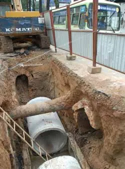 Thi công “trần ai” chỉ vì chẳng rõ… cái gì ở dưới đất