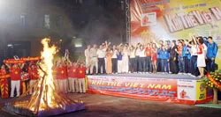 Giao lưu lửa trại tại trung tâm HLTTQG 1: Đêm của những nghệ sĩ thể thao ảnh 1