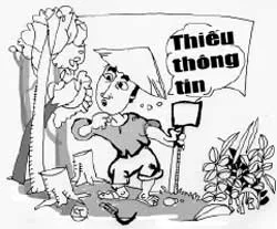 Khi bà con thiếu thông tin
