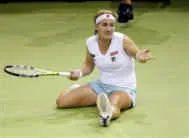 Tay vợt Kuznetsova.