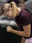 Sharapova đã tìm lại đôi chút tự tin sau WTA Championships.