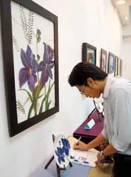 Nữ họa sĩ Ấn Độ triển lãm tranh vì trẻ em tại TPHCM