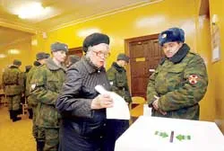 Cử tri Nga đi bầu Quốc hội