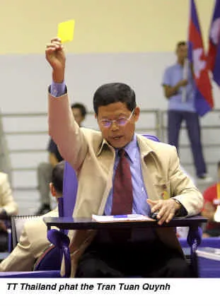 Trọng tài ra oai ! ảnh 1