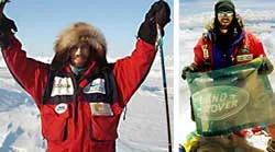 Nhà thám hiểm Anh phá kỷ lục đến... 3 cực