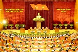 Thông báo Hội nghị lần thứ sáu Ban Chấp hành Trung ương Đảng khóa X