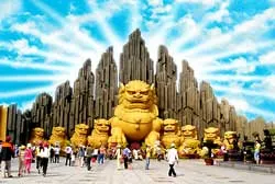 Khu du lịch Suối Tiên - Nhiều công trình đón xuân