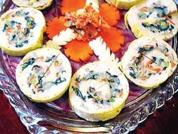 Chả ngũ sắc ngày tết