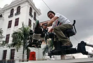 Quay phim Nguyễn Tranh-“Tay ngang” đáng nể!