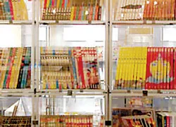 Người Nhật đưa sách vào bảo tàng