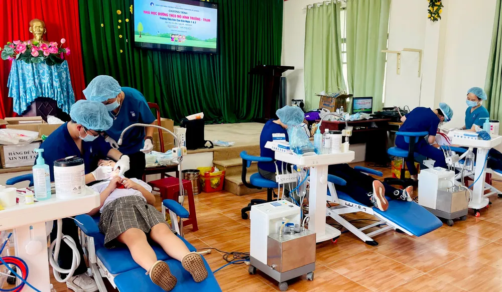 Hơn 1.000 học sinh Tiểu học tại Côn Đảo được chăm sóc sức khoẻ răng miệng