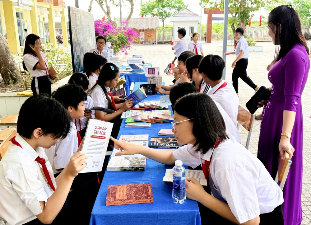 Xã Xuyên Mộc tổ chức ngày hội đọc sách cho học sinh