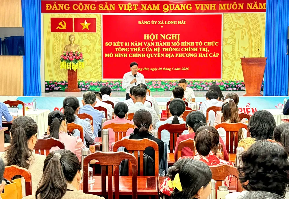 Sau 1 năm sáp nhập, xã Long Hải đạt nhiều kết quả tích cực