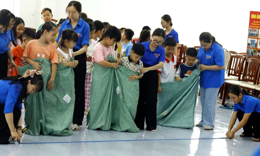 Hè năm 2025, địa phương cũng đã tổ chức nhiều hoạt động hè ý nghĩa cho các em học sinh.