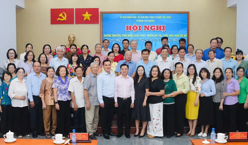 Hòa giải viên-phường Phú Nhuận- Luật Hòa giải ở cơ sở - pháp luật