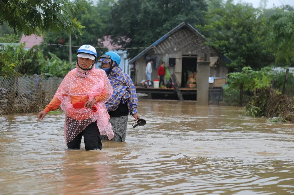 Đắk Lắk: Mưa lớn, hàng trăm nhà dân, hoa màu bị nhấn chìm ảnh 8