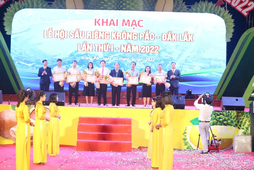 Khai mạc Lễ hội Sầu riêng lần thứ I năm 2022 ảnh 3