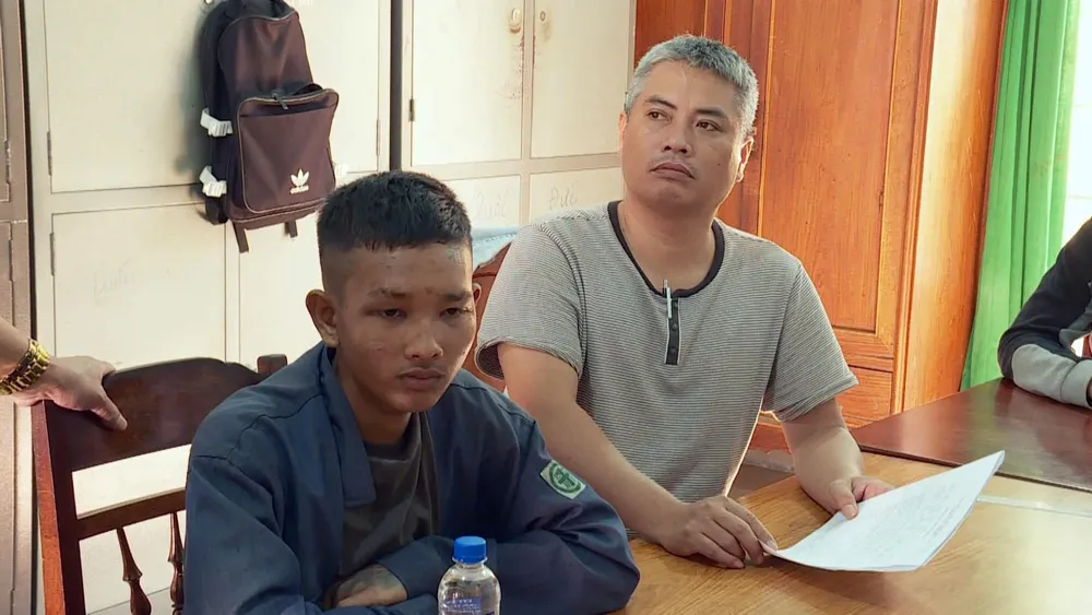 Bắt được đối tượng chém người đàn ông tử vong trong rẫy vắng ảnh 1