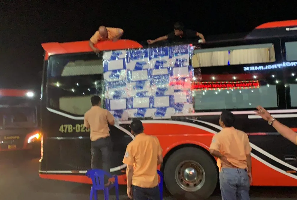 Nhiều xe khách bị ném đá trên đường địa bàn tỉnh Đắk Lắk, Đắk Nông