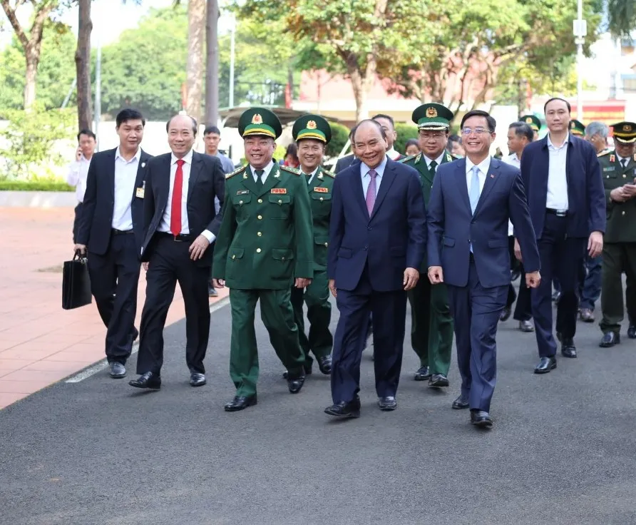 Chủ tịch nước Nguyễn Xuân Phúc thăm và chúc tết tại Đắk Lắk