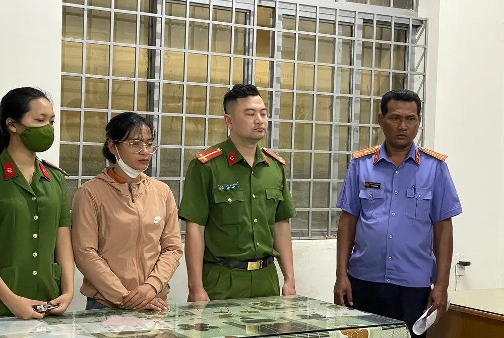 Bà H Phia Je đã bị cơ quan công an bắt giữ để điều tra về hành vi tham ô tài sản