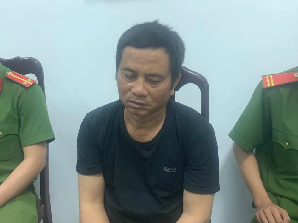 Đối tượng Nay Tam bị công an bắt giữ. Ảnh: Công an tỉnh Đắk Lắk