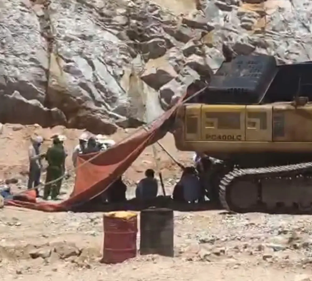 Hiện trường nơi xảy ra vụ việc