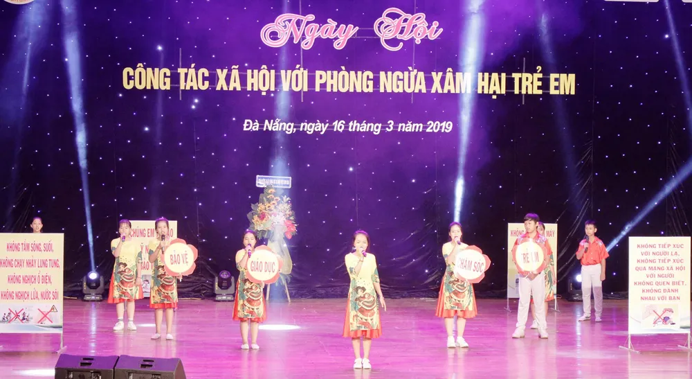 Đà Nẵng: Gần 800 học sinh tham gia “Công tác xã hội phòng ngừa xâm hại trẻ em” ảnh 1
