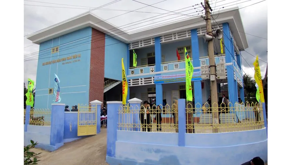 Công trình nhà tránh lũ do Quỹ Cộng đồng phòng tránh thiên tai xây dựng tại Đà Nẵng