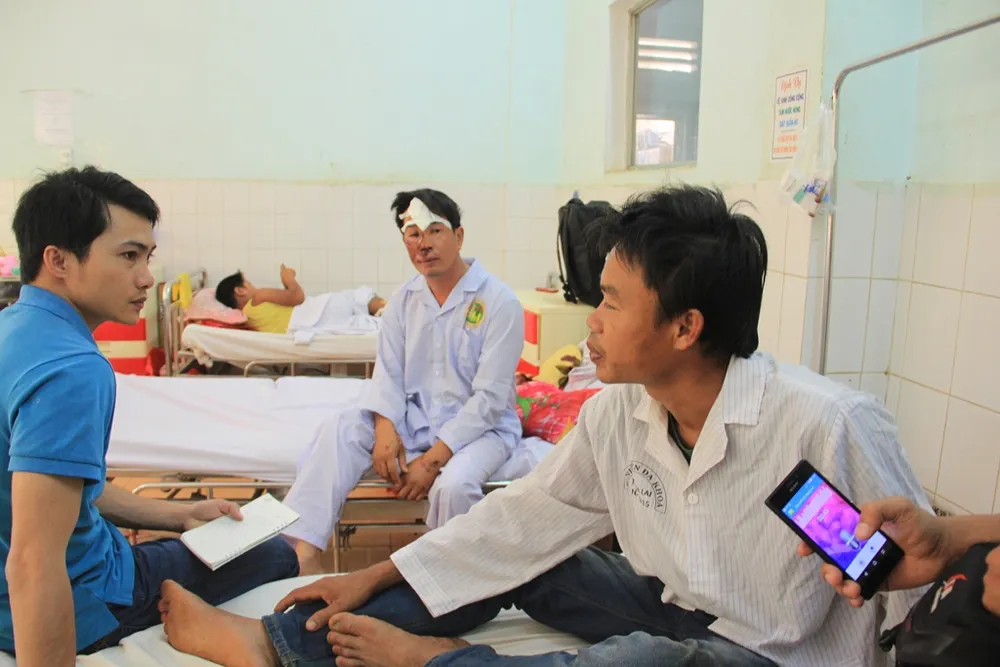 Cảnh sát giao thông không truy đuổi xe tải gây tai nạn ảnh 2