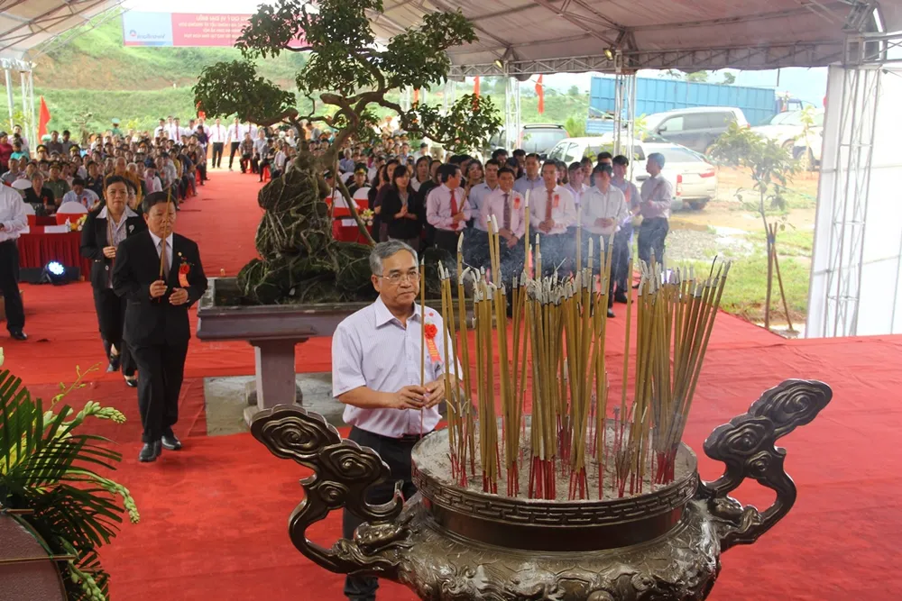 Khánh thành Đền tưởng niệm anh hùng liệt sĩ Trường Sơn  ảnh 4