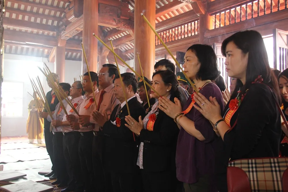 Khánh thành Đền tưởng niệm anh hùng liệt sĩ Trường Sơn  ảnh 2